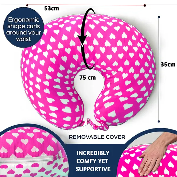 Rosy_Baby_4_Piece_Bedding_Set_with_Pillow_and_Bolsters_Sleeping_Bag_and_Bedding_Set_and_Feeding_Pillow_Combo_(Pink)