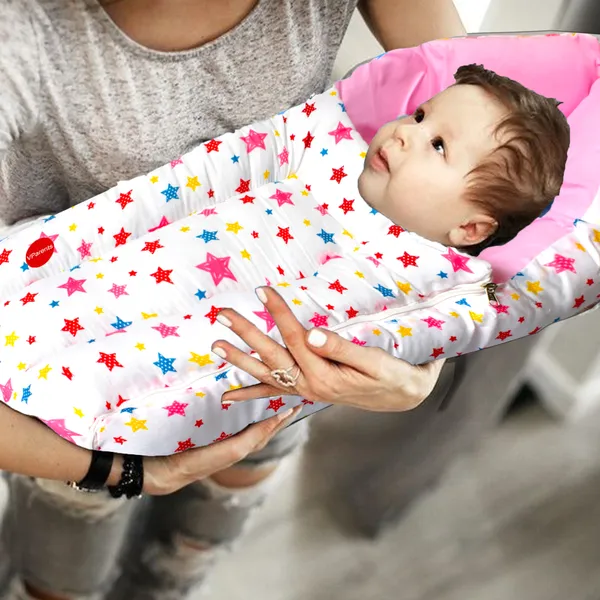 Joy_Baby_Sleeping_Bag_Cum_Carrying_Bag_(Pink)