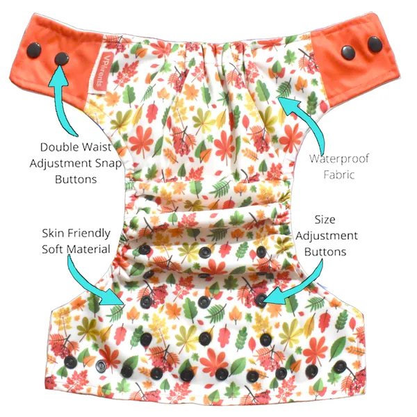 flower_Print_Reusable_and_Adjustable_Cloth_Diapers_With_ulta_absorbent_Insert_with_5_layers-_washable_(Flower)