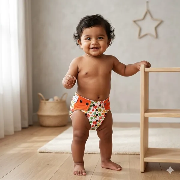 flower_Print_Reusable_and_Adjustable_Cloth_Diapers_With_ulta_absorbent_Insert_with_5_layers-_washable_(Flower)