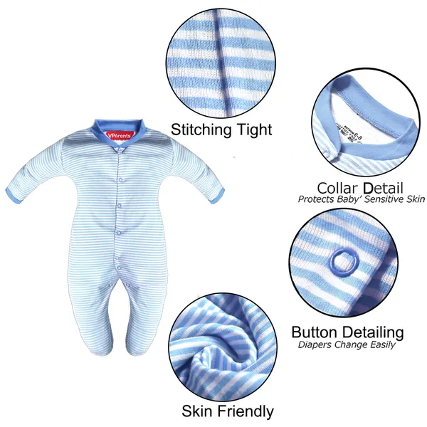 Full_Length_Printed_Baby_Footies_Sleepsuit_Romper_Pack_of_3_-_New_Born_(New_Born,_Blue)