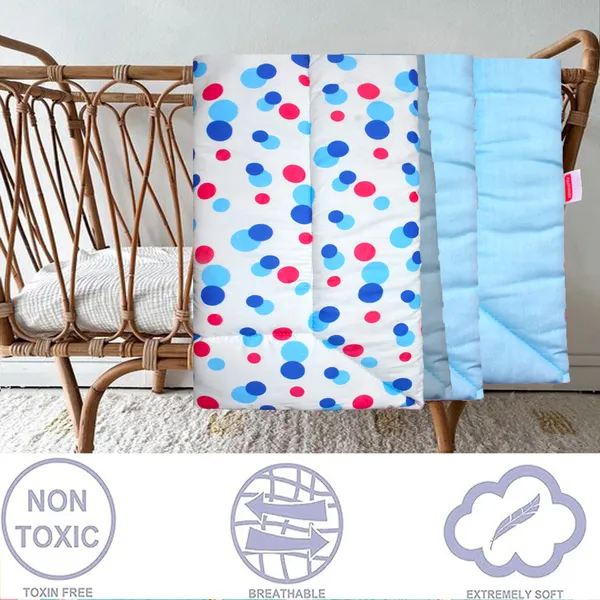 Preemiee_New_Born_Baby_Godadi_Soft_Cotton_Baby_Godi_Godari|Baby_Bed|Crib_Sheet|Bedding_Set_Blue