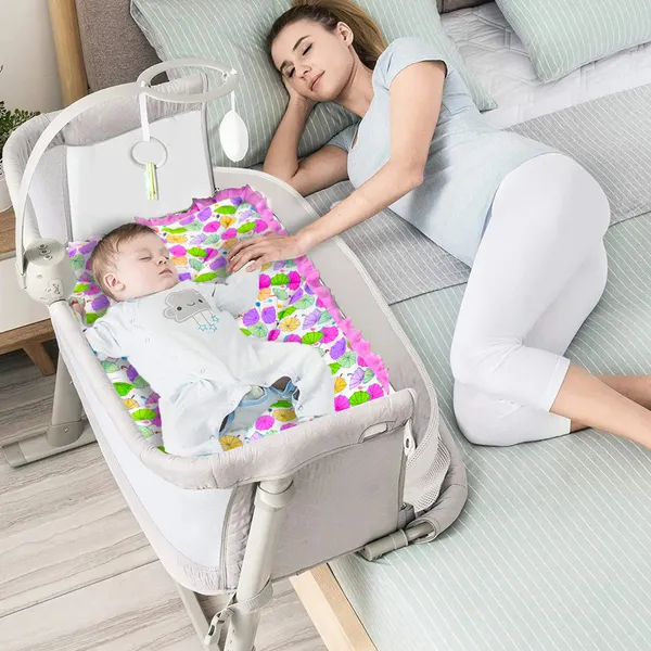 Chunky_New_Born_Baby_Godadi_Soft_Cotton_Baby_Godi_Godari|Baby_Bed|Crib_Sheet|Bedding_Set_Pink