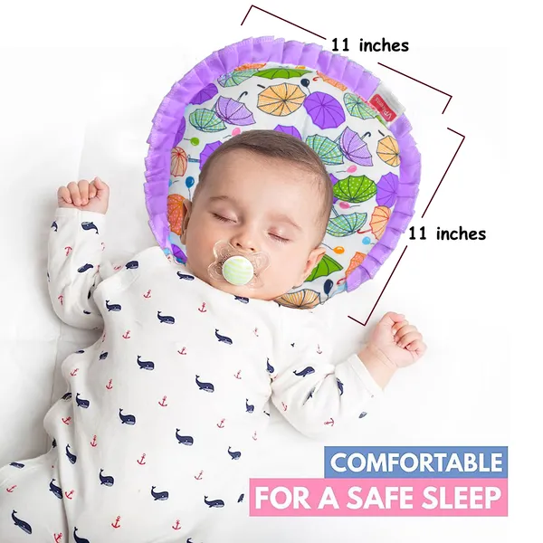 VParents_Chunky_Neck_Support_Soft_Pillow_for_New_Born_Baby_U_Shape_Pillow_(Purple)