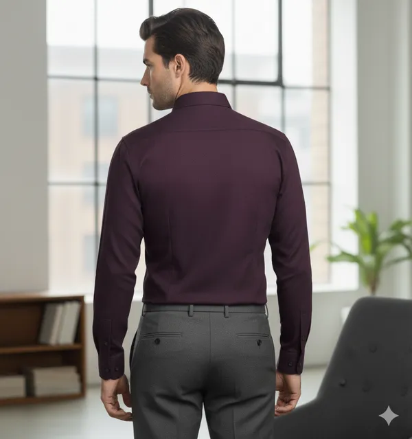 Dixy_Maroon_Cotton_Formal_Shirt