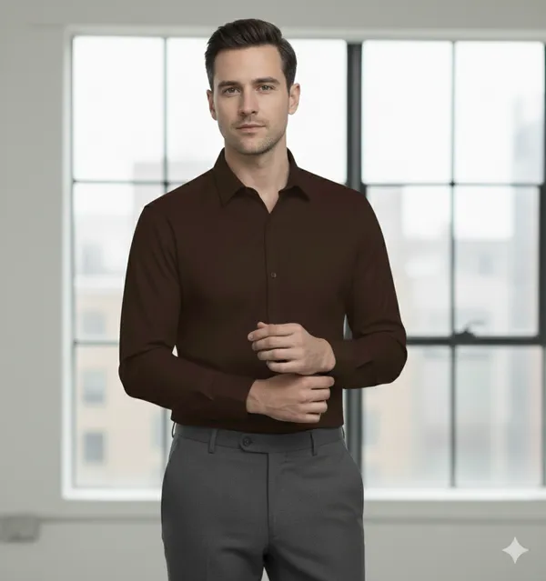 Oliver_Brown_Cotton_Formal_Shirt