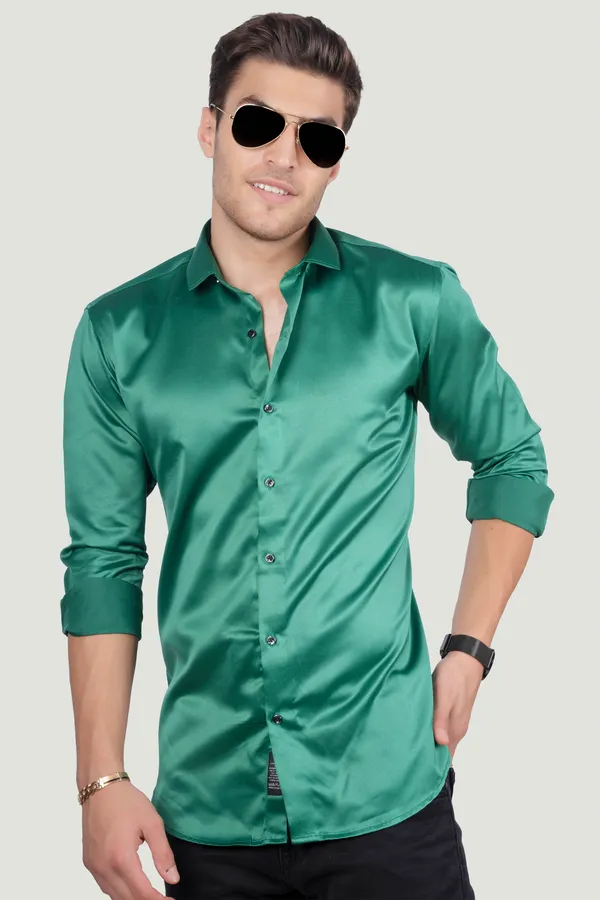 Beppe_Green_Solid_Full_Sleeves_Shirt_for__Men_Full_Sleeves_For_Men