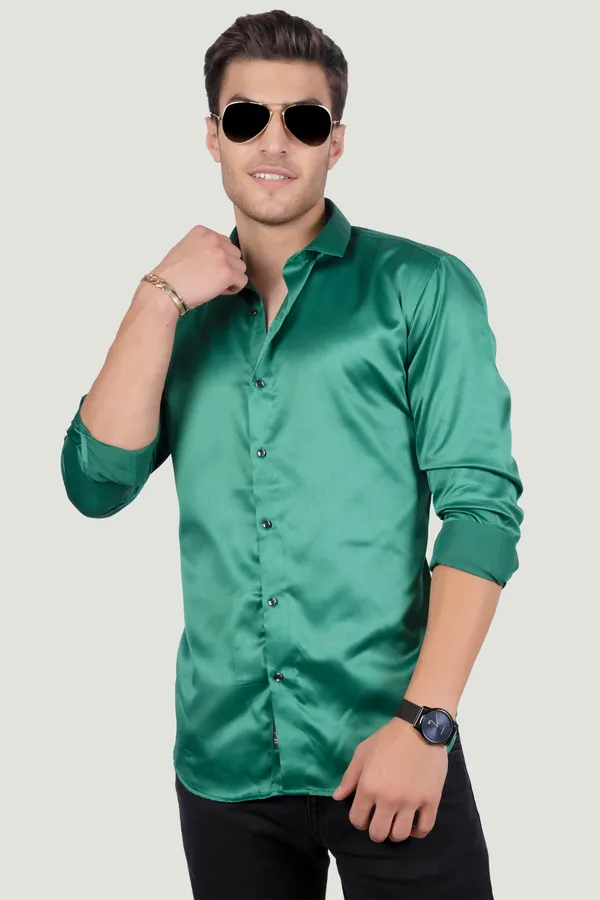 Beppe_Green_Solid_Full_Sleeves_Shirt_for__Men_Full_Sleeves_For_Men