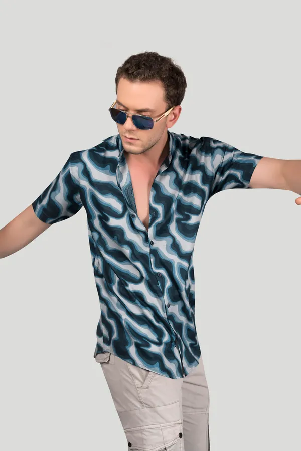 Landen_Blue_Viscose_Print_Full_Sleeves_Shirt