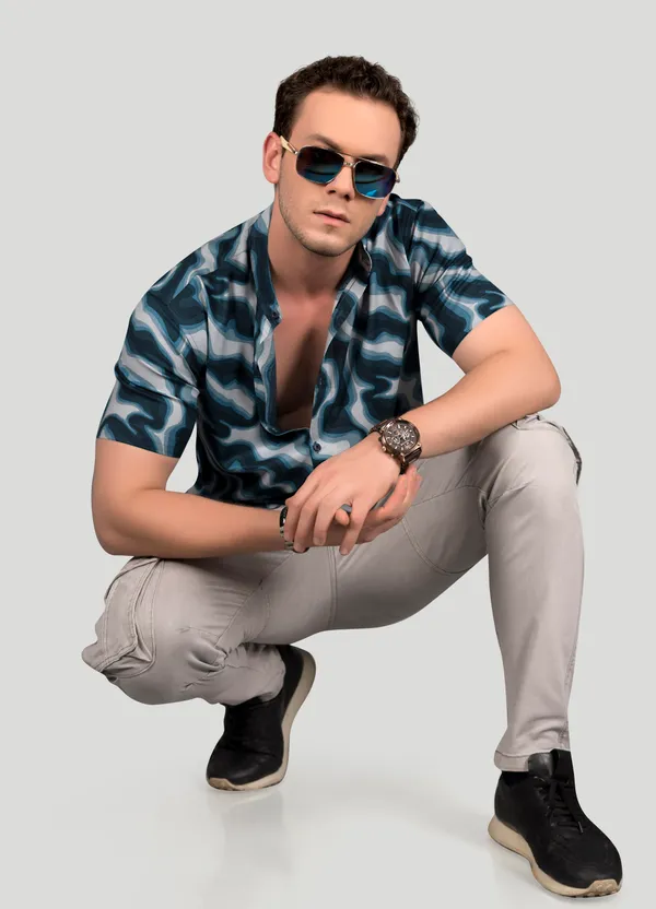 Landen_Blue_Viscose_Print_Full_Sleeves_Shirt