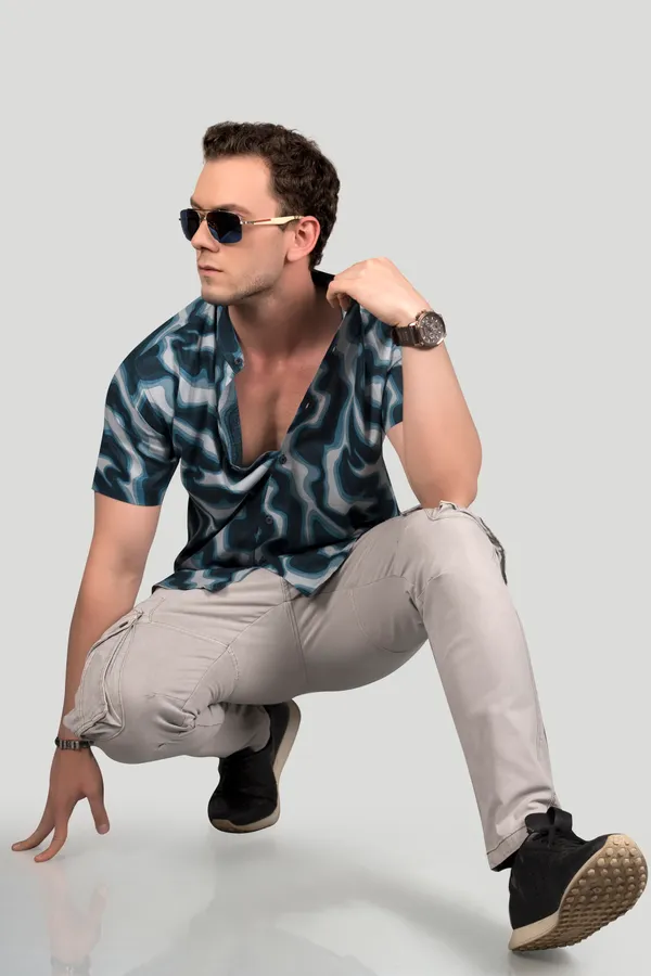 Landen_Blue_Viscose_Print_Full_Sleeves_Shirt