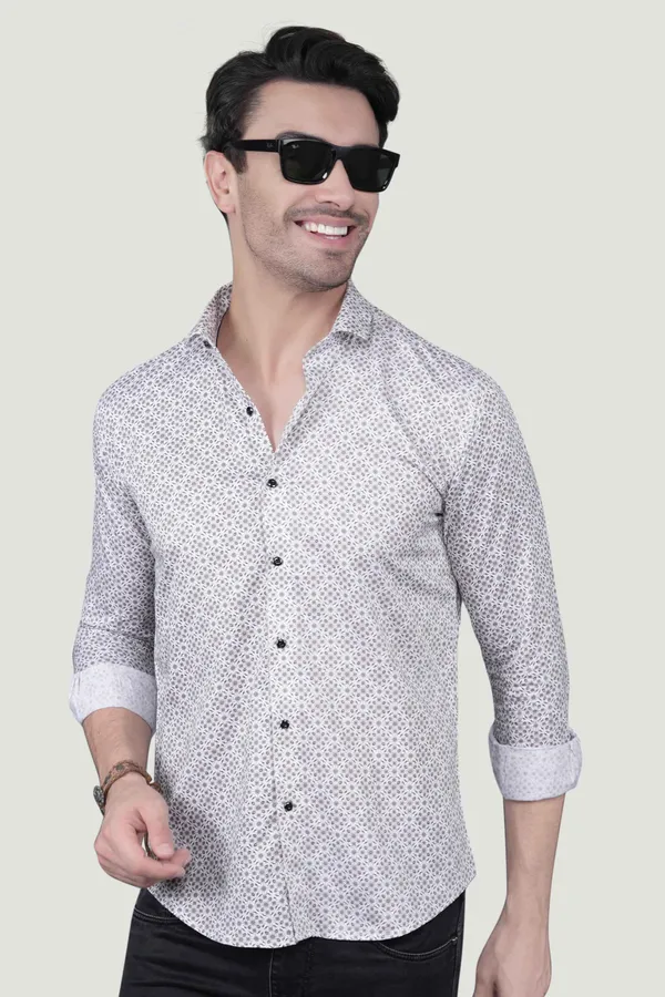 Cedric_White_Cotton_Printed_Shirt