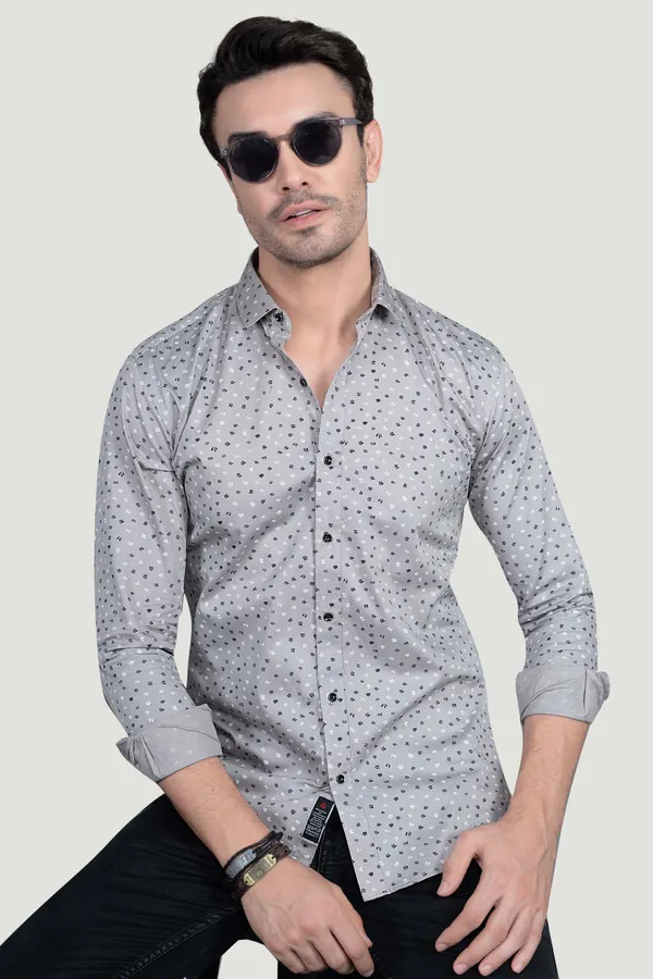 Albin_Grey_Cotton_Printed_Shirt