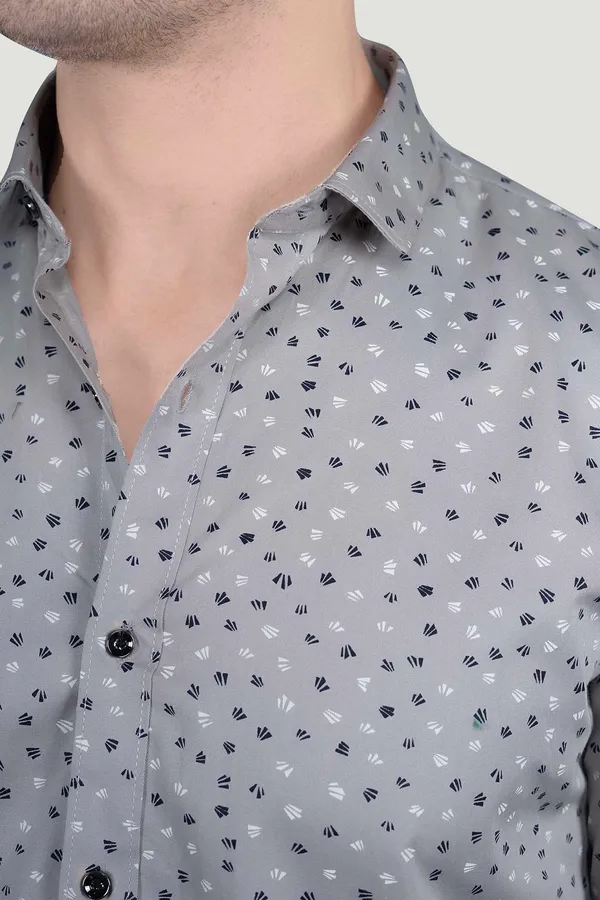 Albin_Grey_Cotton_Printed_Shirt