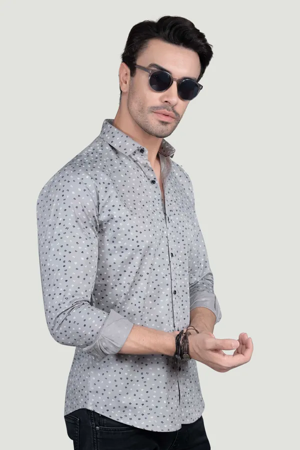 Albin_Grey_Cotton_Printed_Shirt