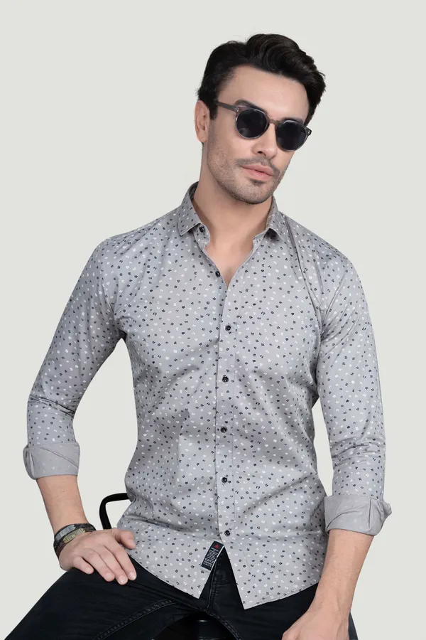Albin_Grey_Cotton_Printed_Shirt