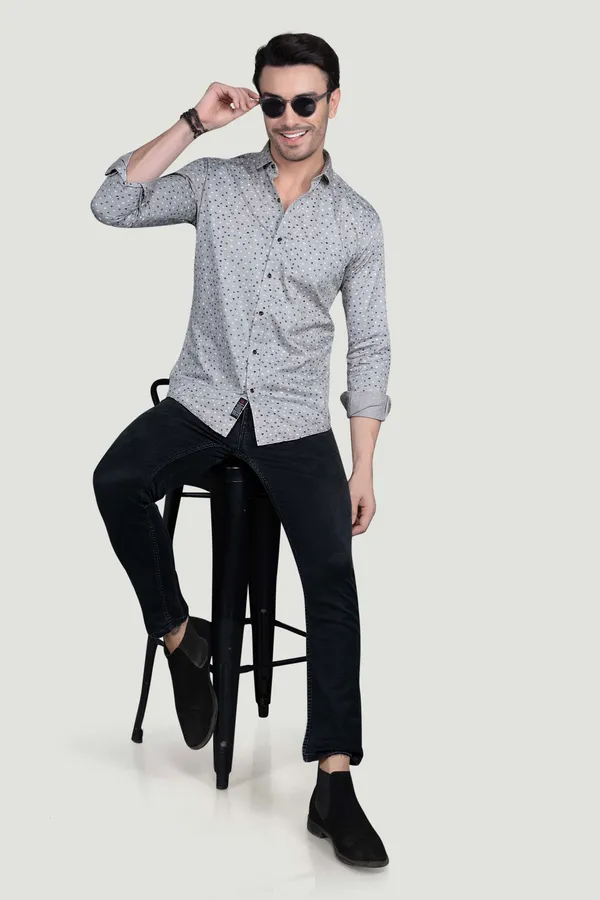 Albin_Grey_Cotton_Printed_Shirt
