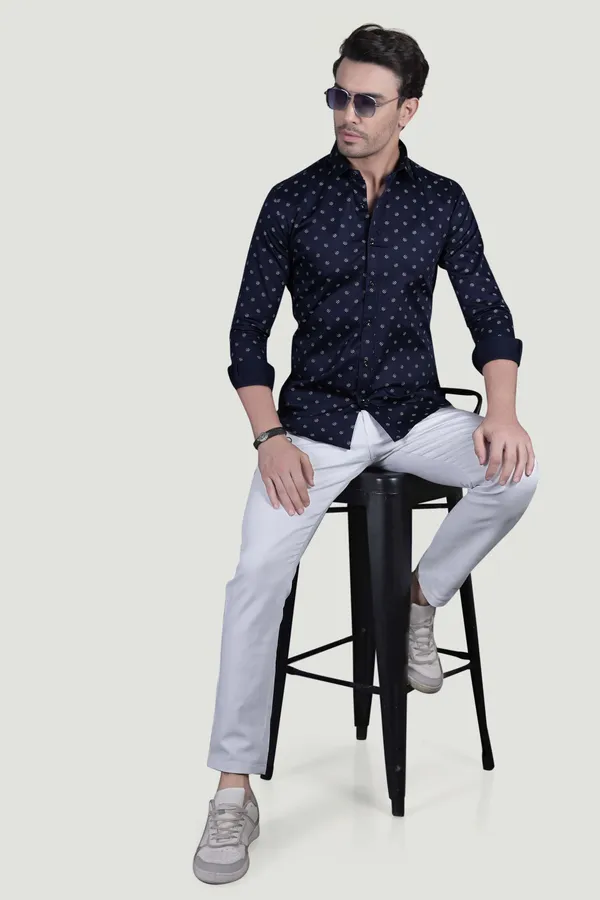 Fabio_Navy_Blue_Cotton_Printed_Shirt