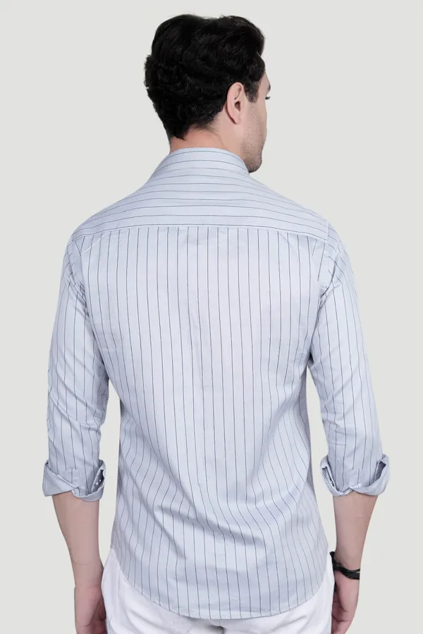 Noel_Grey_Cotton_Striped_Shirt