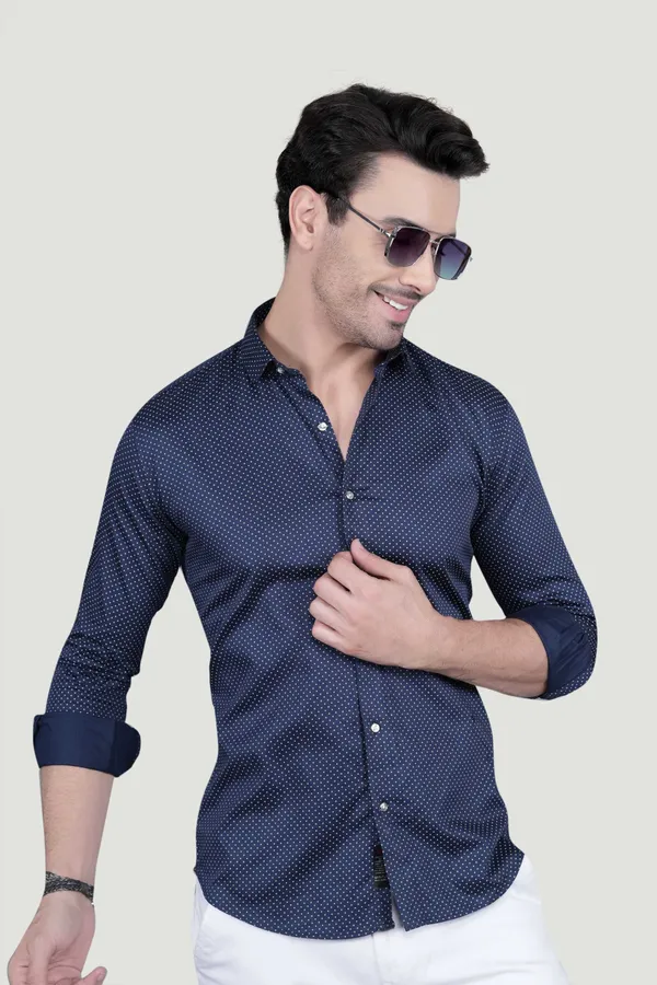 Danil_Navy_Blue_Cotton_Printed_Shirt