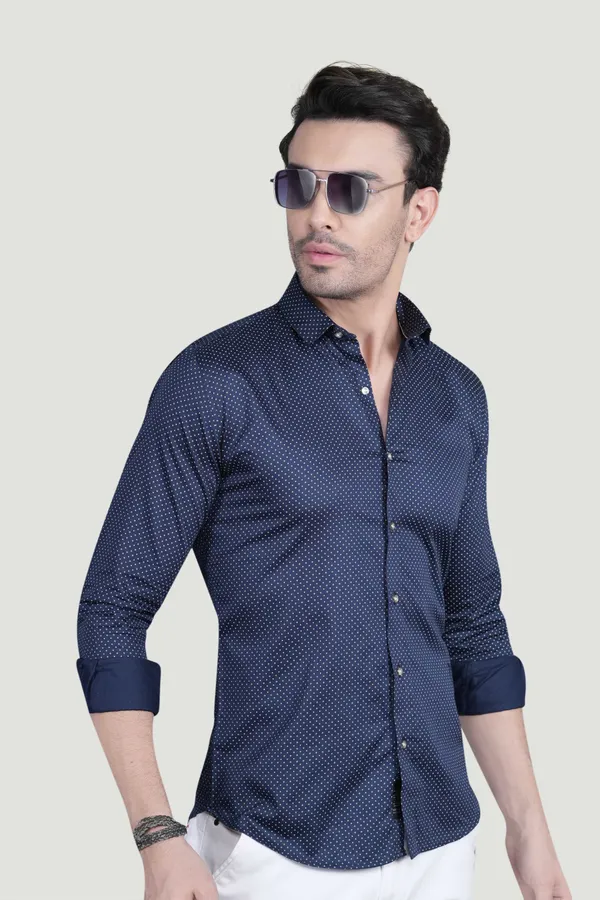 Danil_Navy_Blue_Cotton_Printed_Shirt