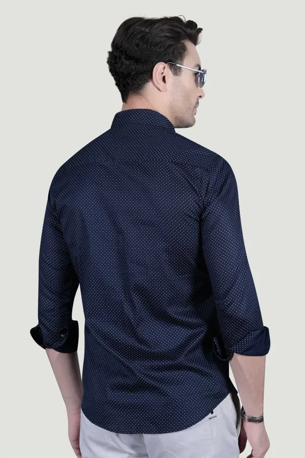 Danil_Navy_Blue_Cotton_Printed_Shirt