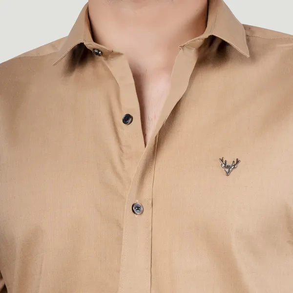 Manfredi_Beige_Solid_Full_Sleeves_Shirt_For_Men
