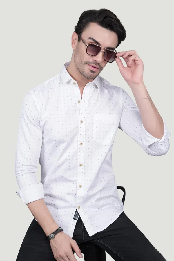 Wilhelm_White_Cotton_Printed_Shirt
