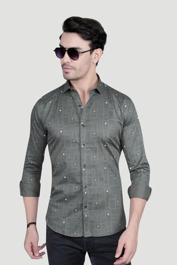 Leon_Grey_Cotton_Printed_Shirt