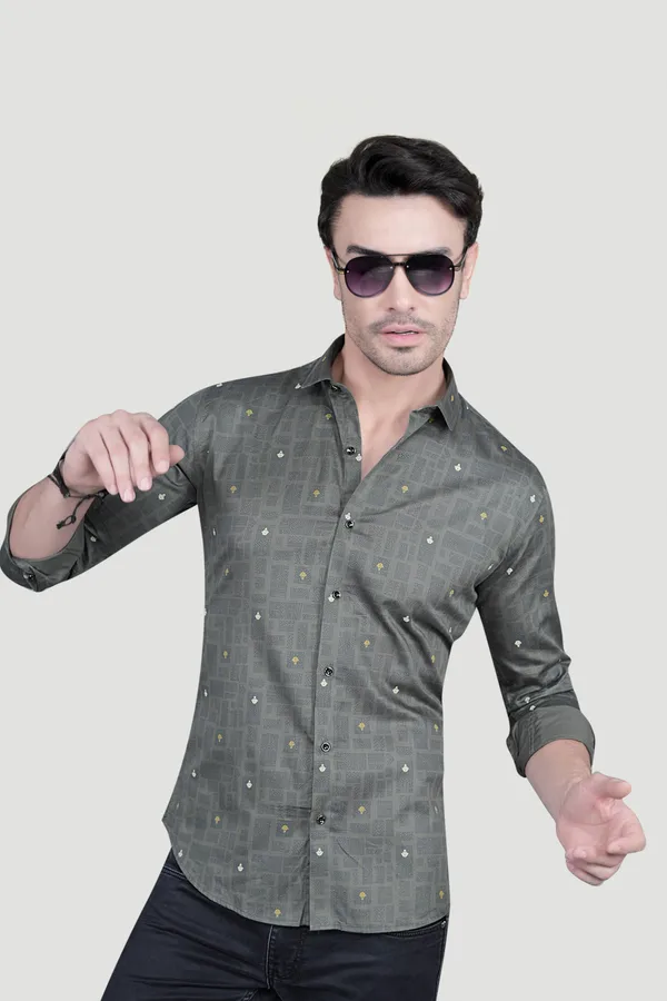 Leon_Grey_Cotton_Printed_Shirt
