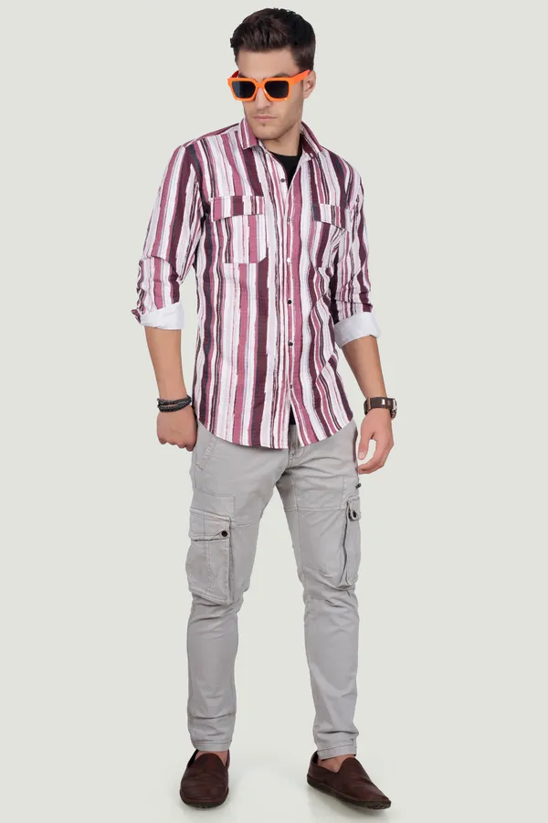 Red_Stripes_cotton_Blend_Double_Pocket_Christopher_Shirt