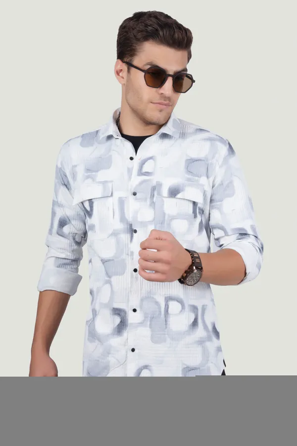 Double_Pocket_Fausto_Grey_Abstract_Print_Full_Sleeves