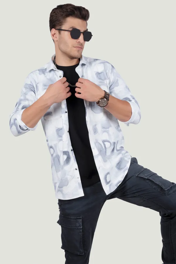 Double_Pocket_Fausto_Grey_Abstract_Print_Full_Sleeves