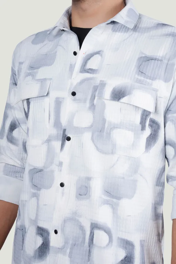 Double_Pocket_Fausto_Grey_Abstract_Print_Full_Sleeves