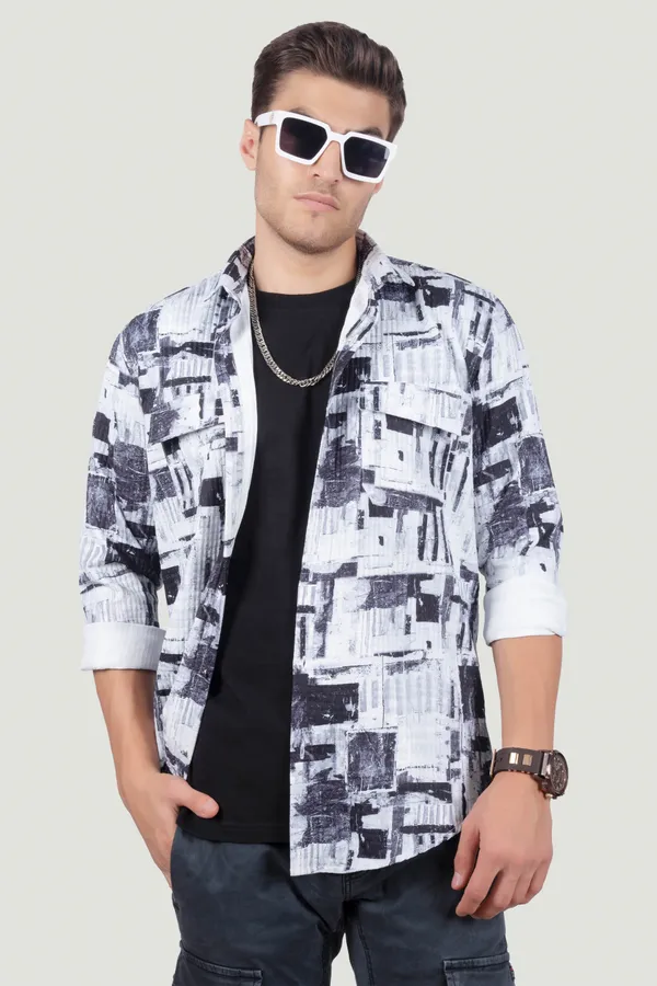 Double_Pocket_George_Blue_Abstract_Print_Full_Sleeves_Shirt
