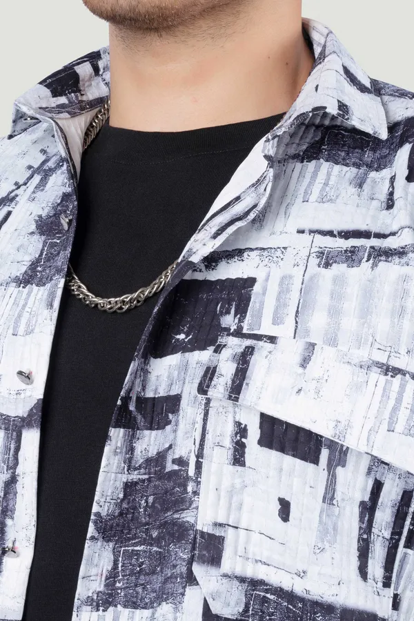 Double_Pocket_George_Blue_Abstract_Print_Full_Sleeves_Shirt