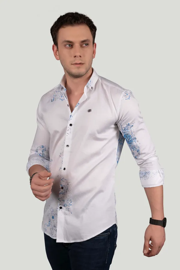 Aries_White_Digital_Print_Full_Sleeves_Shirt