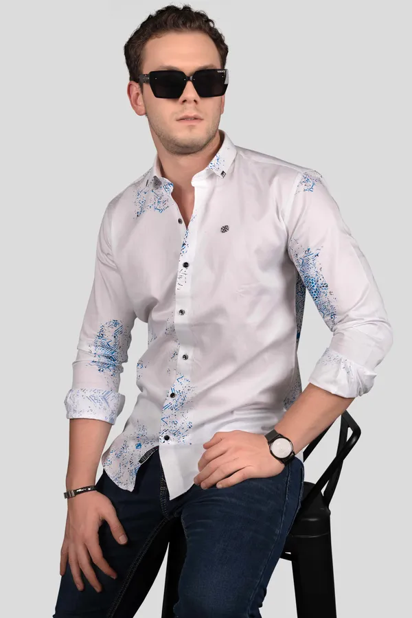 Aries_White_Digital_Print_Full_Sleeves_Shirt