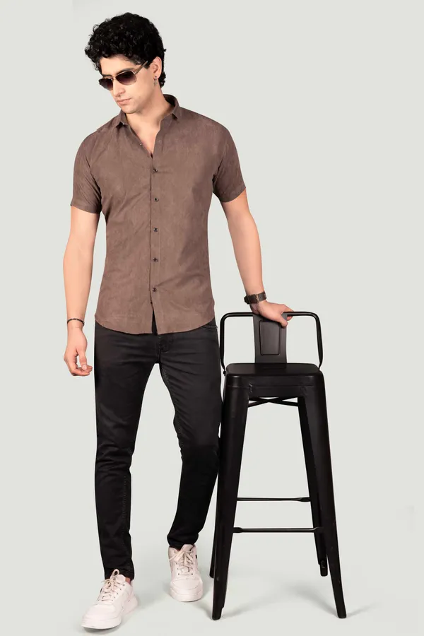 Carter_Brown_Textured_Solid_Full_Sleeves_Shirt