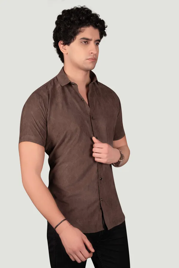 Carter_Brown_Textured_Solid_Full_Sleeves_Shirt
