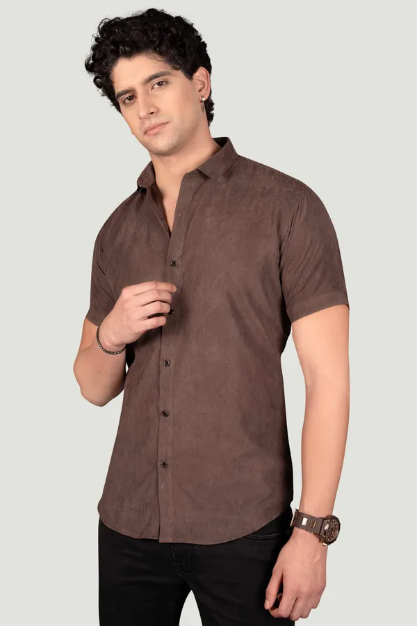 Carter_Brown_Textured_Solid_Full_Sleeves_Shirt