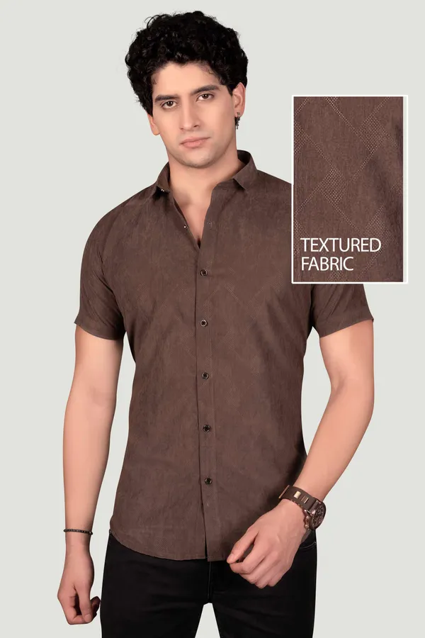 Carter_Brown_Textured_Solid_Full_Sleeves_Shirt