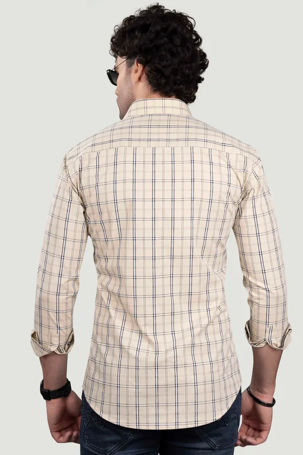 Avram_Cream_Cotton_Checks_Full_Sleeves_Shirt