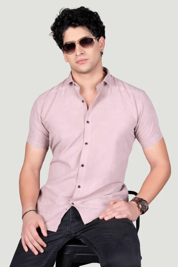 Miles_Pink_Textured_Solid_Full_Sleeves_Shirt