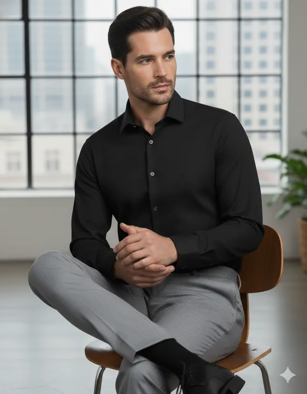 Stefan_Black_Cotton_Formal_Shirt