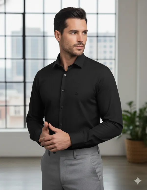 Stefan_Black_Cotton_Formal_Shirt