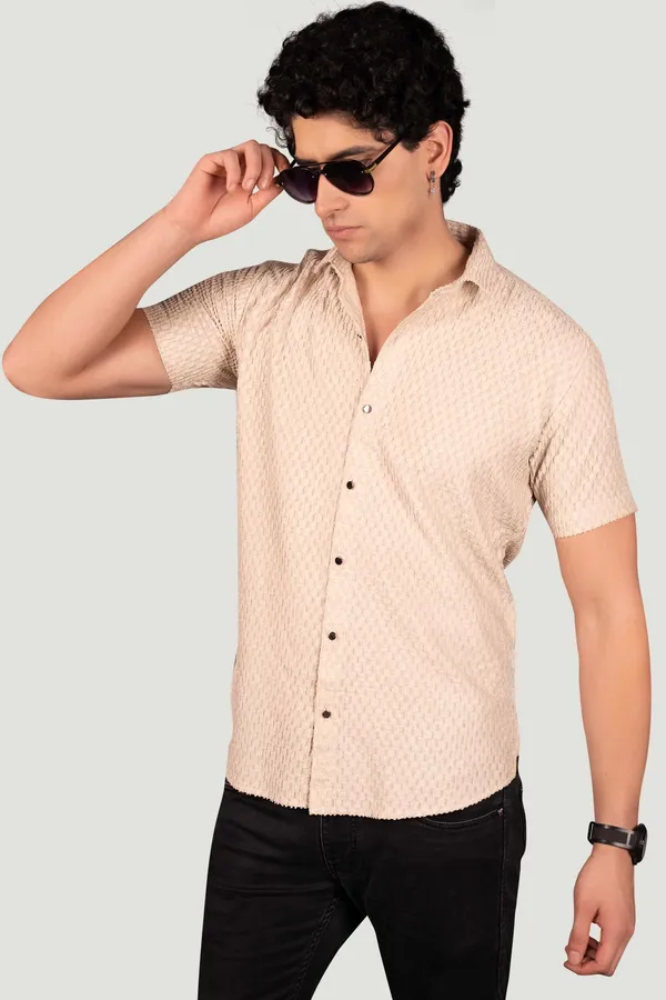 Hunter_Beige_Knitted_Full_Sleeves_Shirt