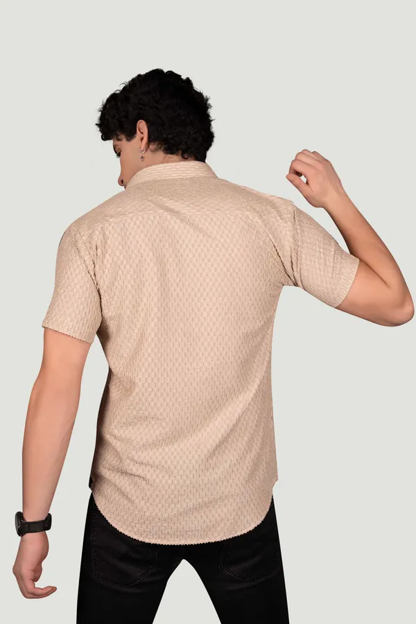Hunter_Beige_Knitted_Full_Sleeves_Shirt