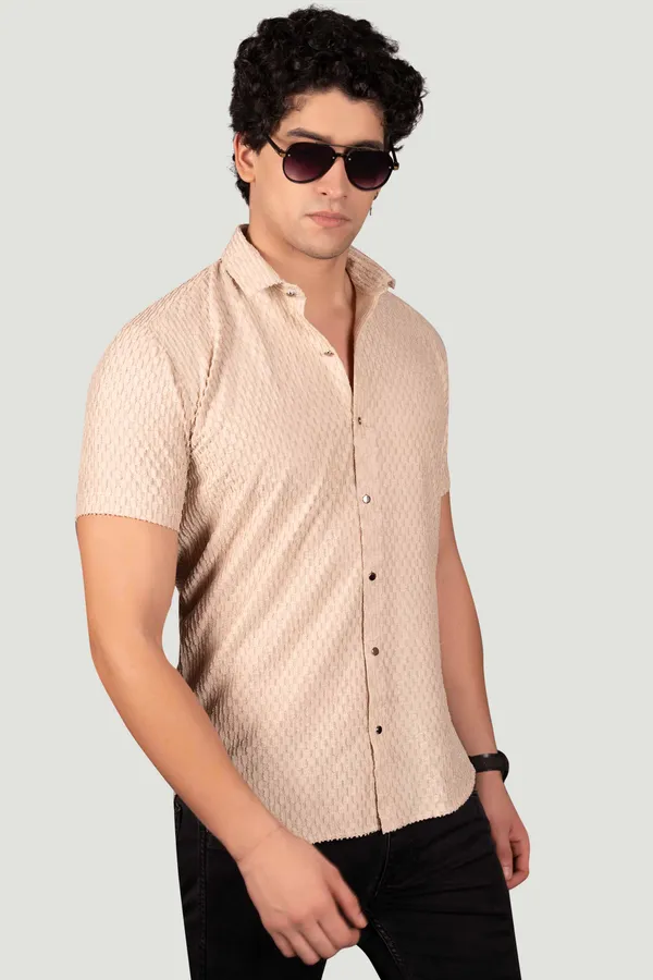 Hunter_Beige_Knitted_Full_Sleeves_Shirt
