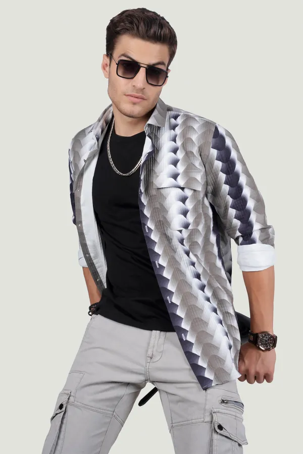 Double_Pocket_Michael_Multi_Stripes_Full_Sleeves_Shirt